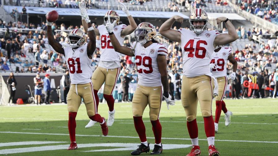 Garoppolo y 49ers dominan 30-3 a Jaguars Garoppolo y 49ers dominan 30-3 a Jaguars