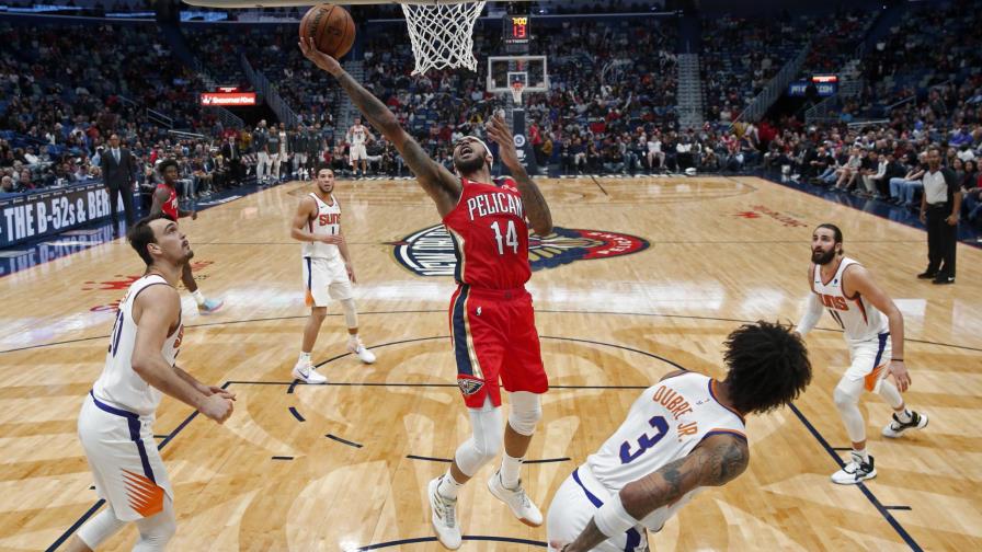 Suns ganan 139-132 a Pelicans en tiempo extra