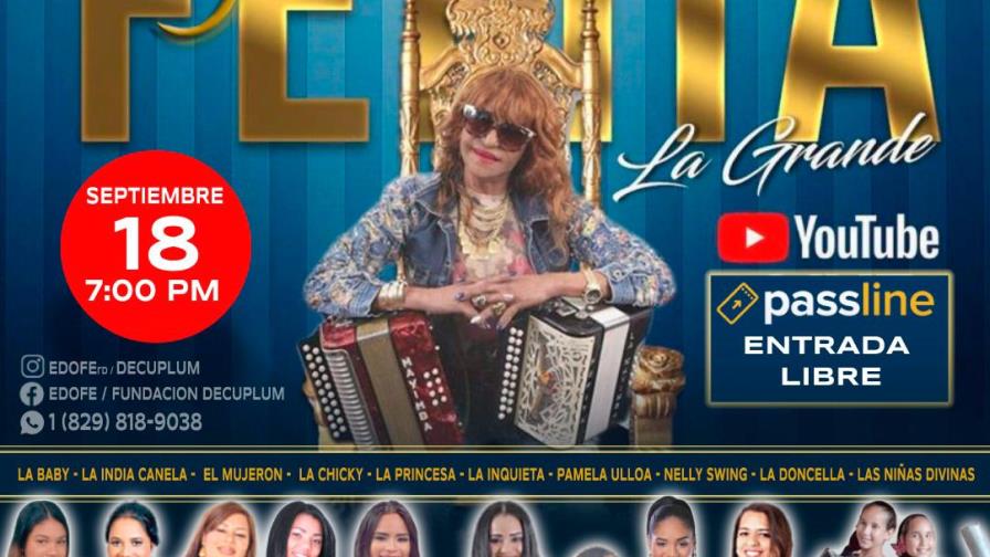 Festival de Mujeres acordeonistas, dedicado a Fefita La Grande