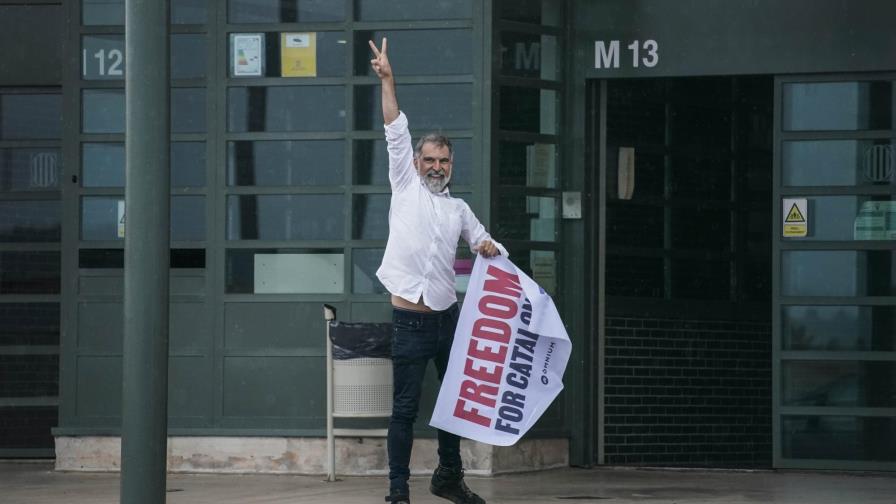 Nueve líderes secesionistas catalanes, libres tras indulto