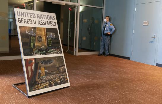 Fotogalería: Pandemia causa estragos en Asamblea de la ONU