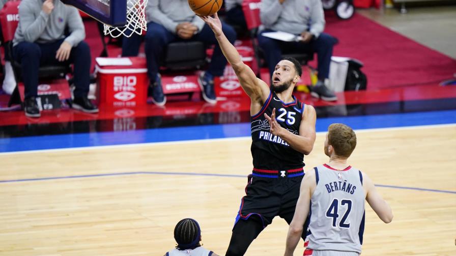 Con Simmons al alza, 76ers estiran ventaja ante Wizards