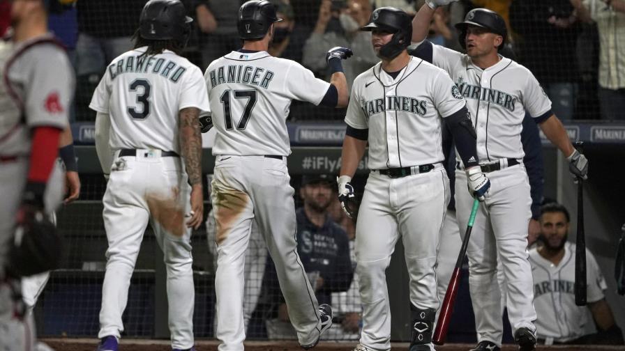 Haniger sigue racha al bate, Marineros vencen a Medias Rojas Haniger sigue racha al bate, Marineros vencen a Medias Rojas