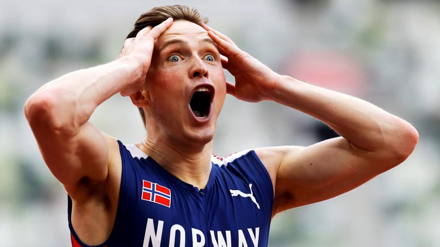 Se asombra a sí mismo. Hace historia en el atletismo