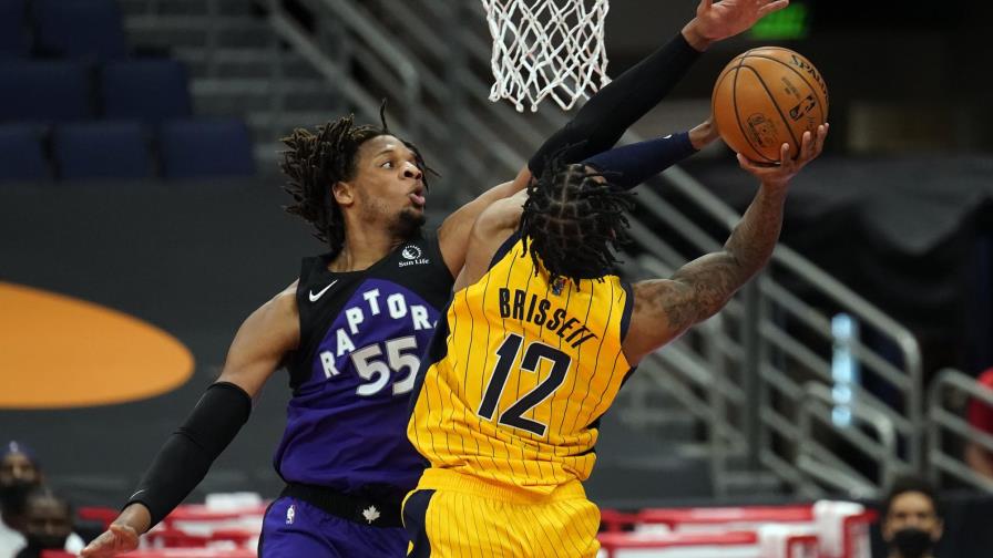 Pacers superan a Raptors y terminan novenos del Este Pacers superan a Raptors y terminan novenos del Este