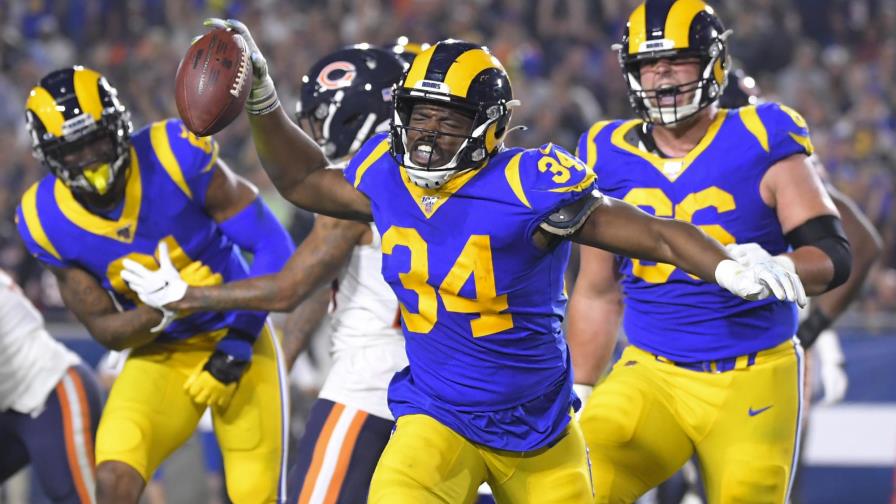 Con ataque terrestre, Rams vencen a Bears Con ataque terrestre, Rams vencen a Bears