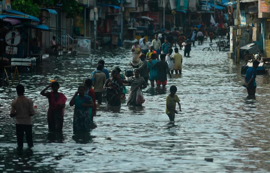 Intensas lluvias dejan al menos 40 muertos en Sri Lanka y la India