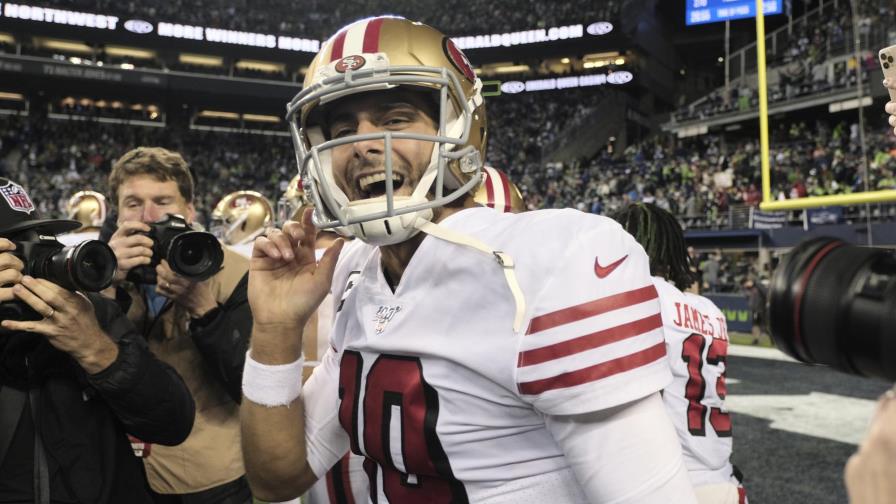 Garoppolo, listo para ser titular en la postemporada