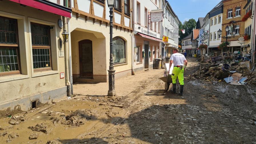 Alemania: pobladores tuvieron poco tiempo para desalojar