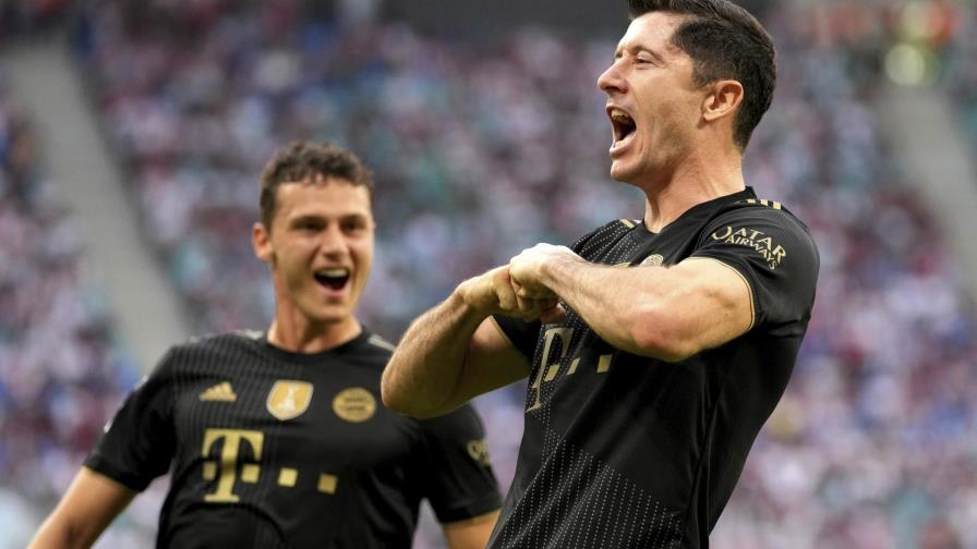 Contundente triunfo de Bayern Munich contra Leipzig