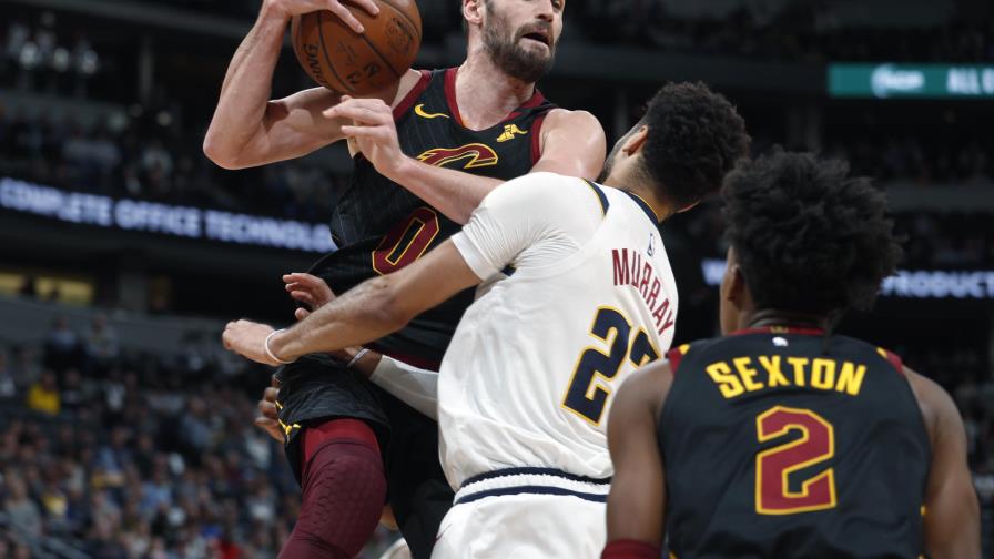 Los Cavaliers ganan 113-103 a Nuggets con 19 puntos de Love