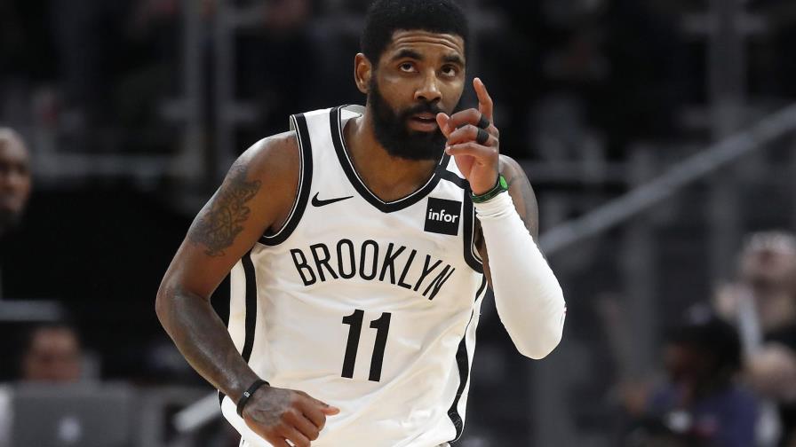 Irving anota 45, Nets derrotan a Pistons en tiempo extra