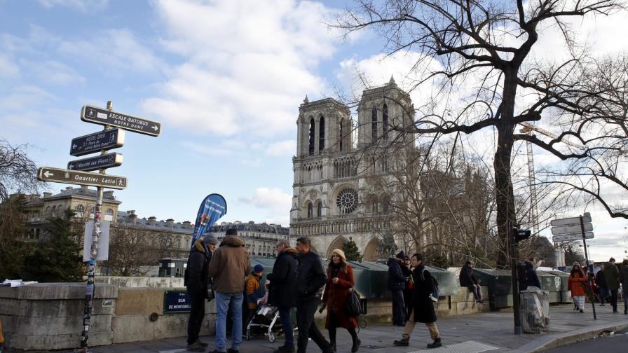 Falta mucho para reconstruir la Catedral de Notre Dame