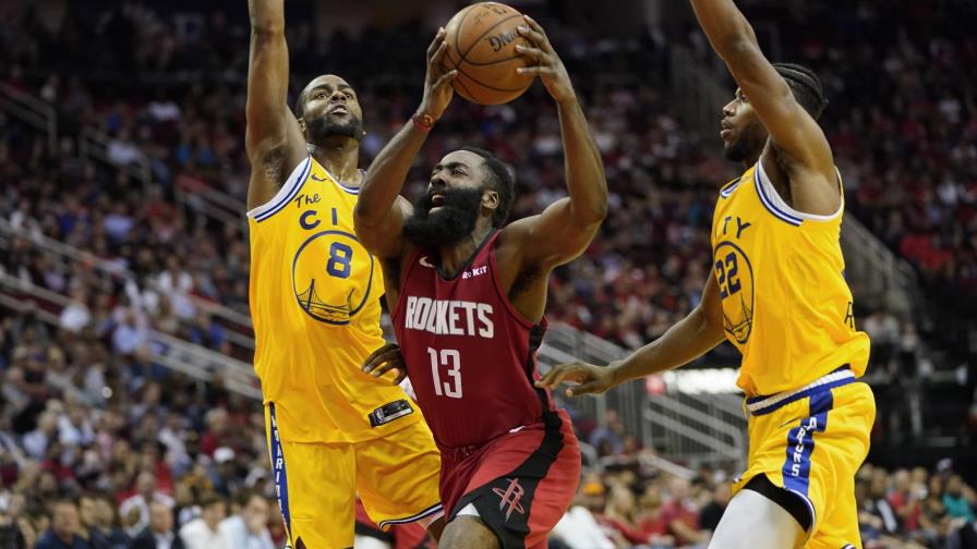 James Harden anota 36 puntos y Houston vence a Golden State James Harden anota 36 puntos y Houston vence a Golden State