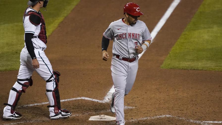 Sencillo de Barnhart en 10mo impulsa a Rojos ante Arizona
