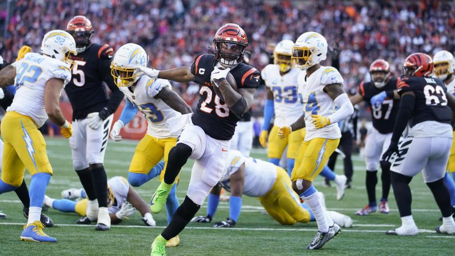 Bengals podrían jugar sin Mixon y Higgins; Burrow está bien