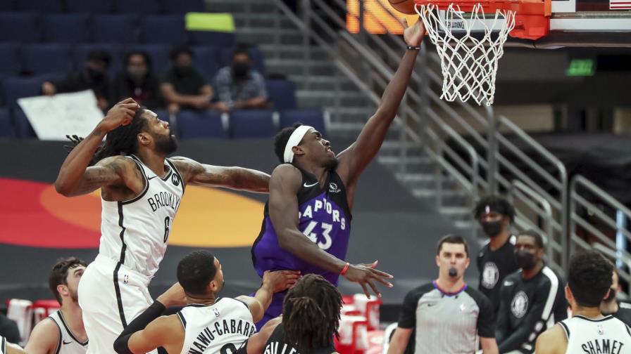 Con un gran 3er periodo, Raptors superan a Nets
