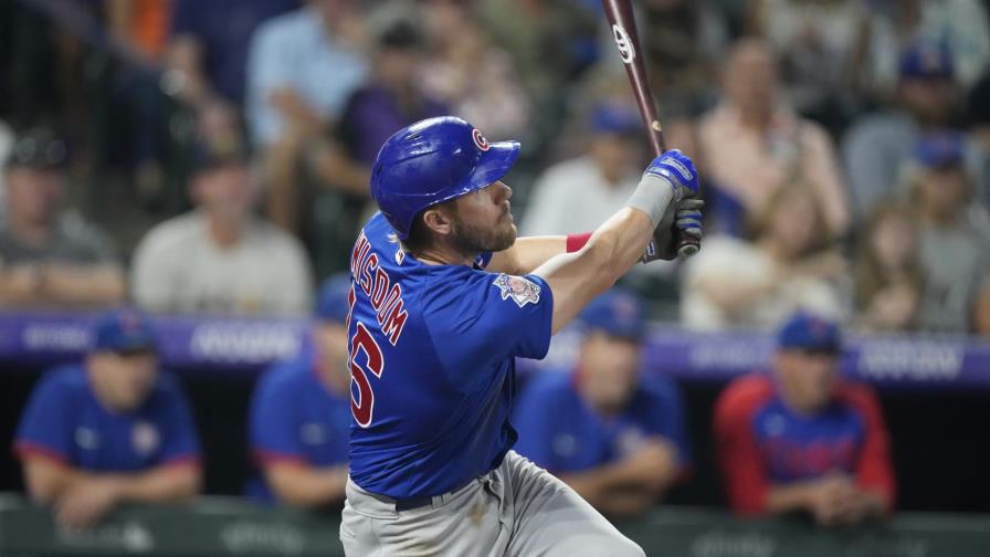 Wisdom produce 3 con doble; Cachorros superan a Rockies