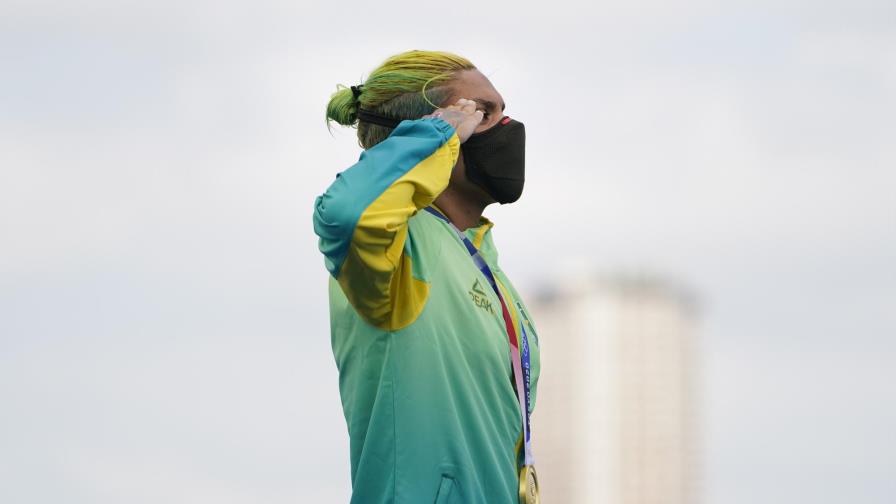 Brasileña Cunha gana el oro en nado de aguas abiertas