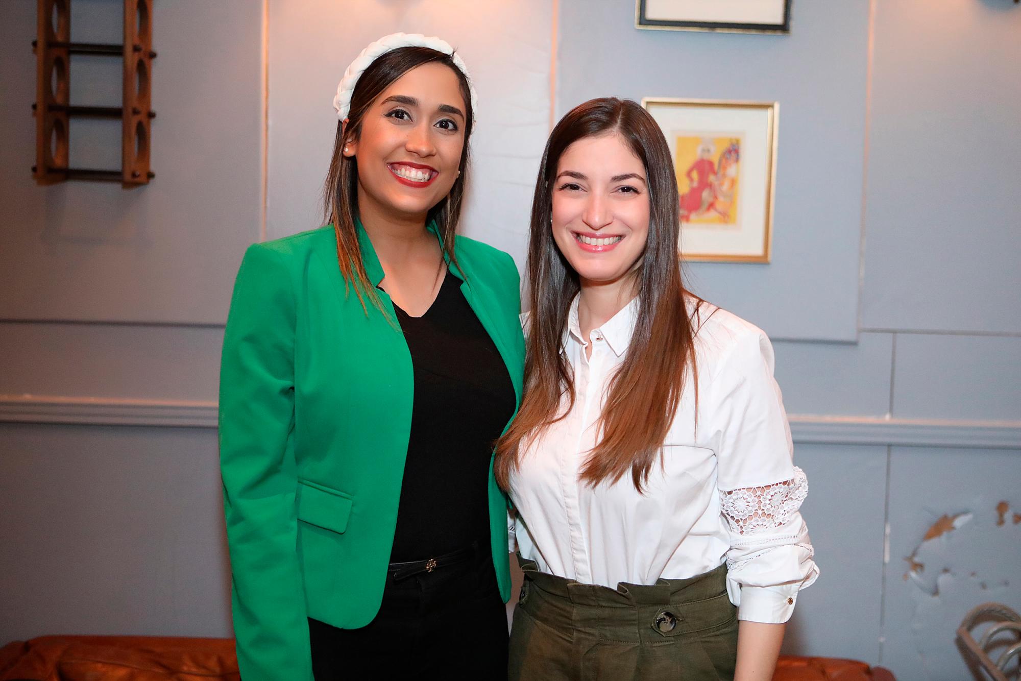 Gabriela Álvarez y Noelia Brazobán.