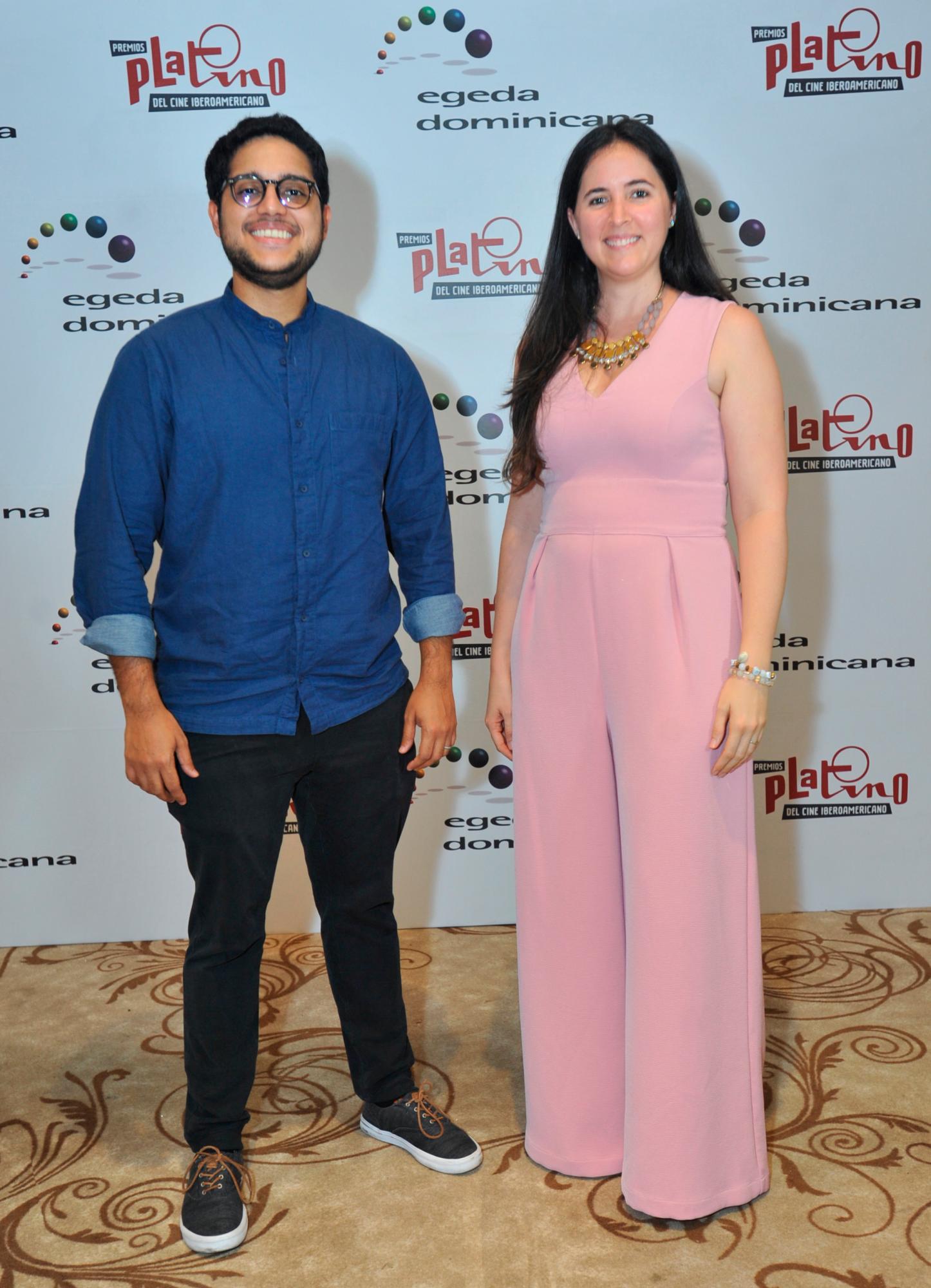Héctor Valdez  (Malpaso) y Nicole Quiñones (Cabarete).