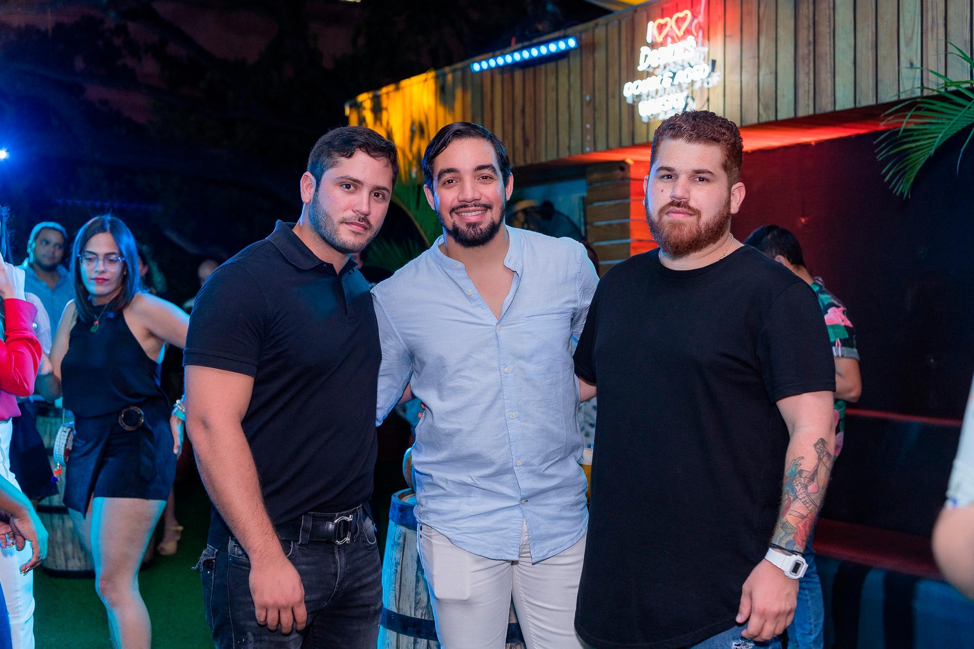 Joaquín Balaguer, Elvin Castillo y Jazen Díaz.