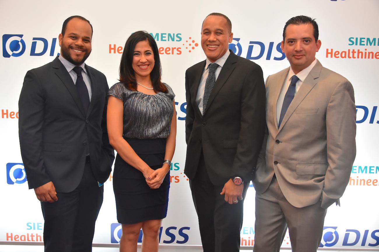 Jorge González, Jenny Marcano, Francisco Encarnación y Rafael Rodríguez.