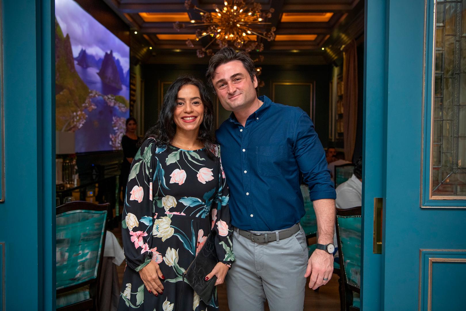 Rafa Monestina e Indhira Trabal.