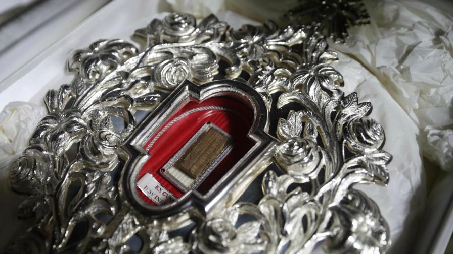 Vuelve a Tierra Santa una reliquia de la cuna de Jesús donada por el Vaticano