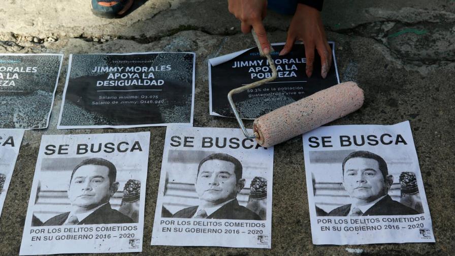 Jimmy Morales asegura que deja una Guatemala “estable”