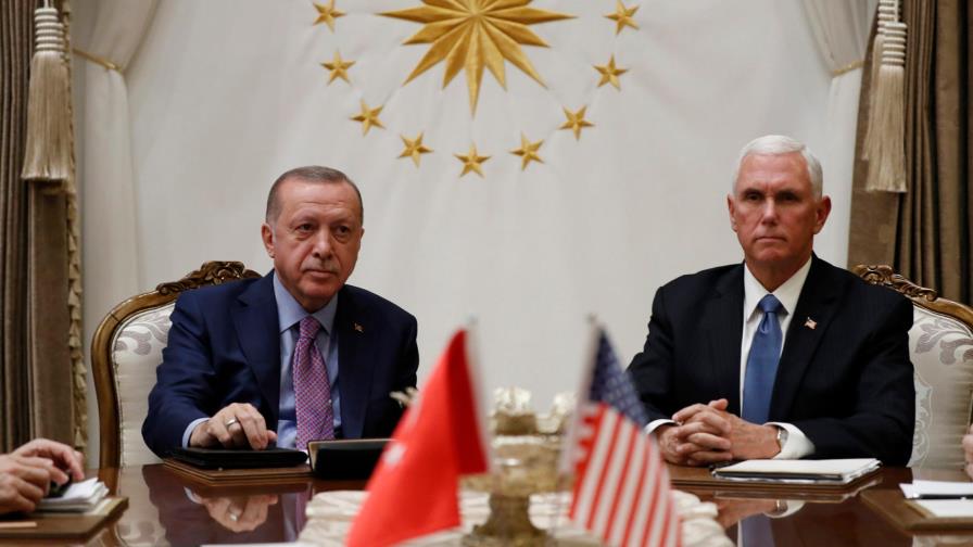 EE. UU. y Turquía acuerdan cese al fuego en Siria