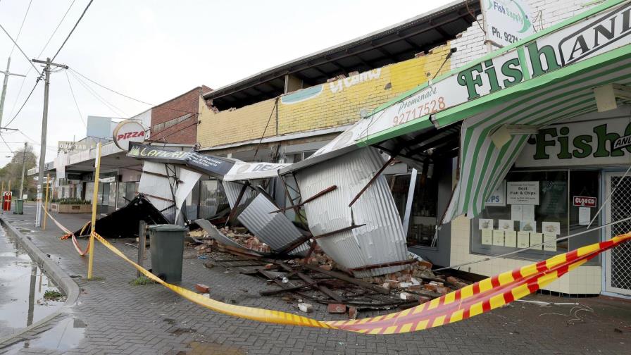 Una fuerte tormenta castiga la costa oeste de Australia