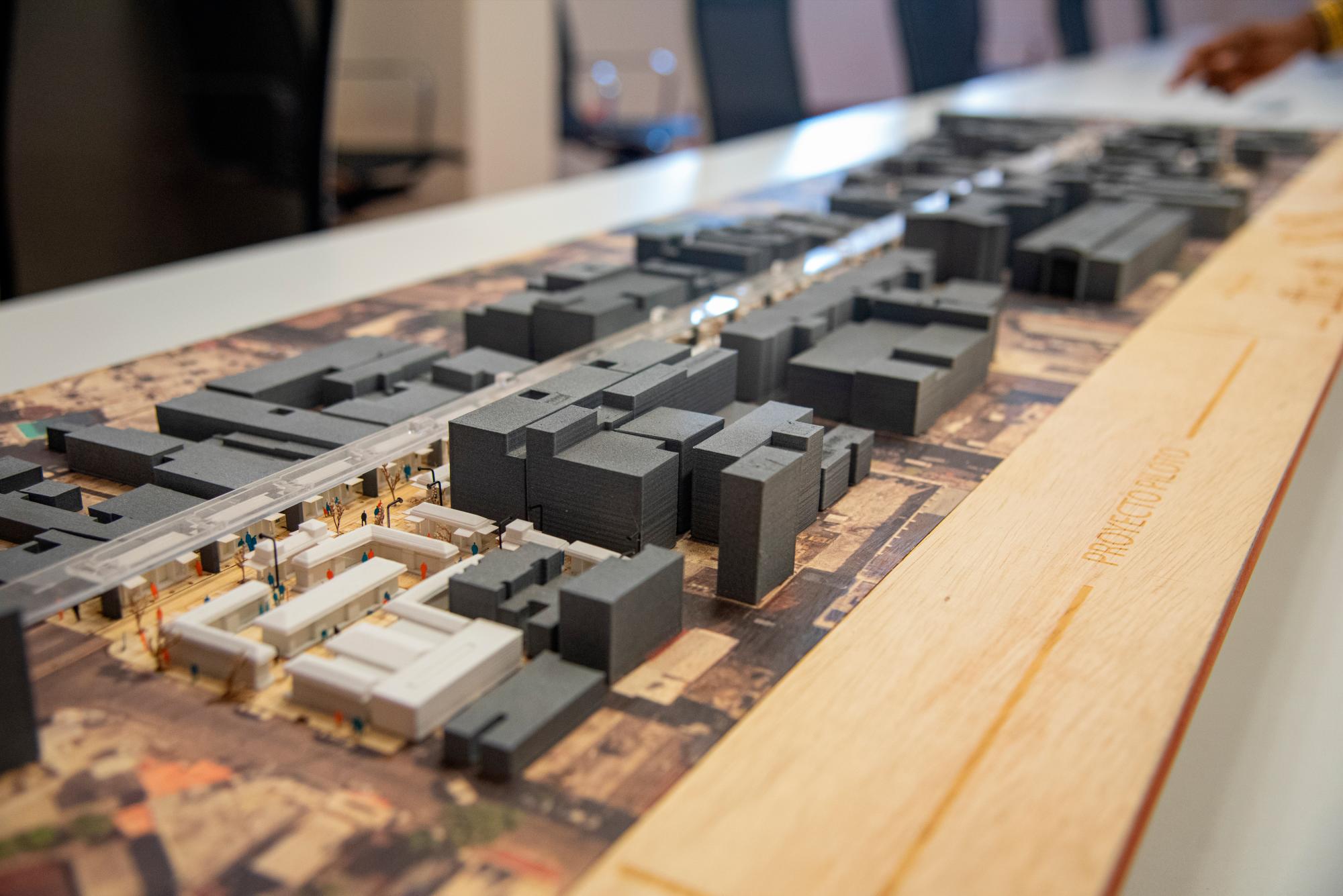 El proyecto comprende un espacio de unos 500 a 600 metros 