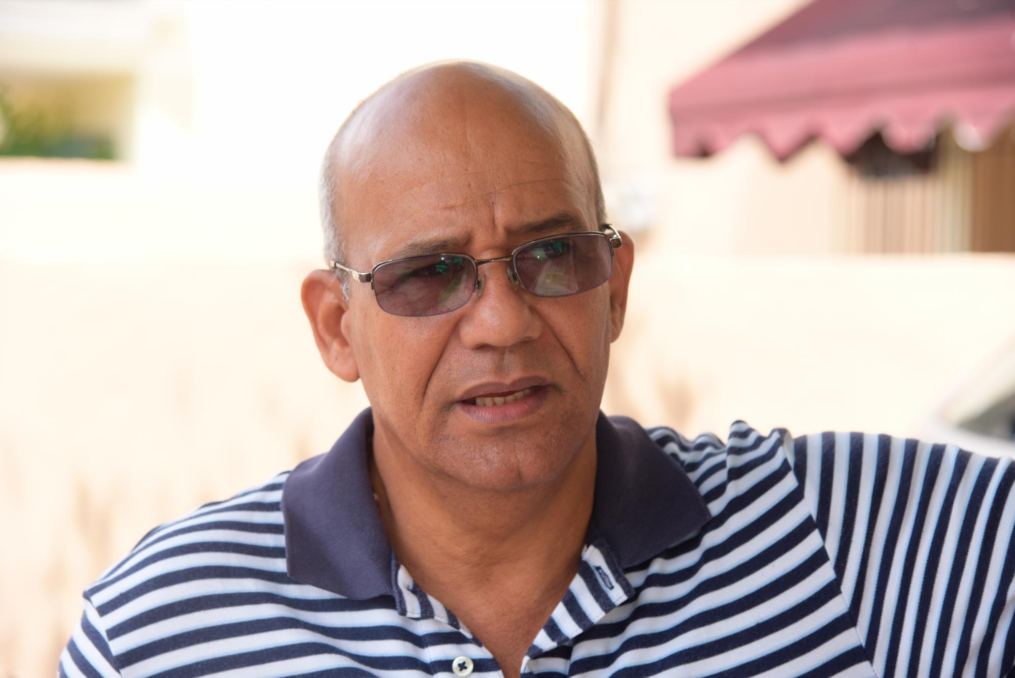 Carlos Popoter, dirigente comunitario.