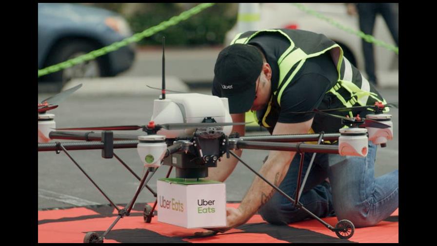 Uber probará entrega comida con drones