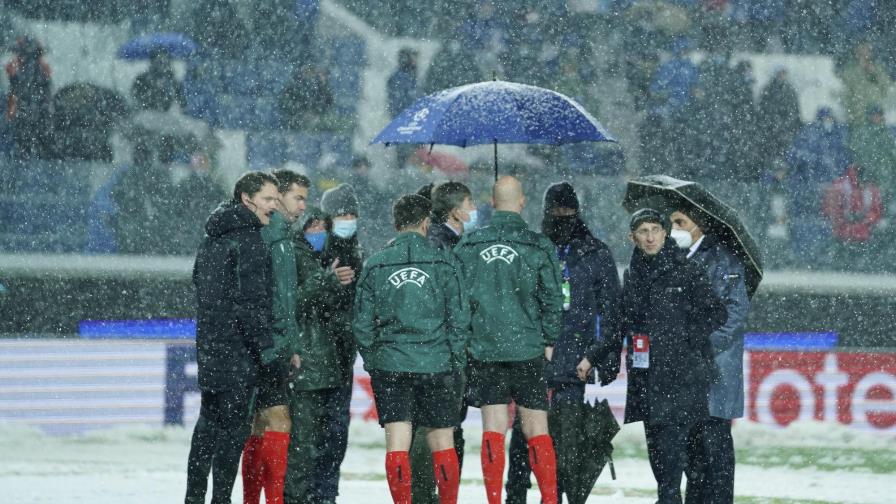 Atalanta-Villarreal, pospuesto por nevada