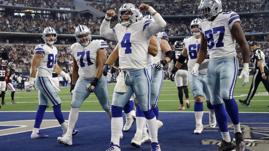 Cowboys responden con paliza 43-3 a Falcons Cowboys responden con paliza 43-3 a Falcons