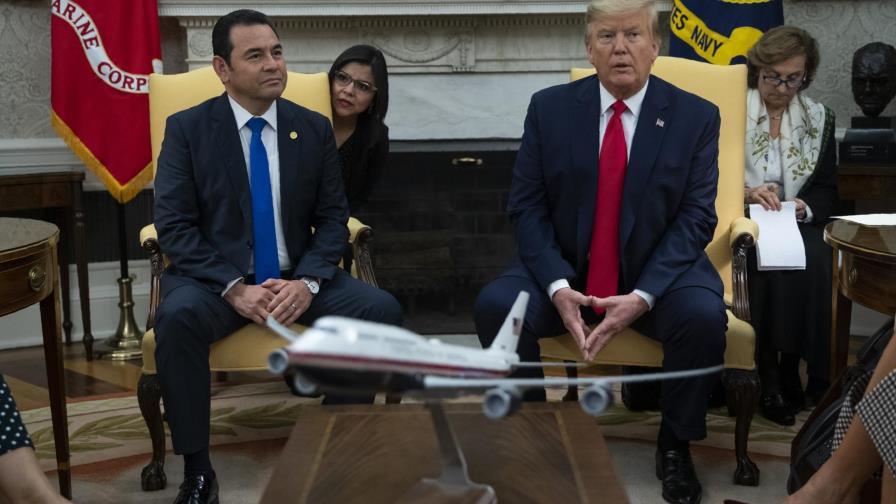 Trump agradece ayuda de Guatemala para frenar a migrantes