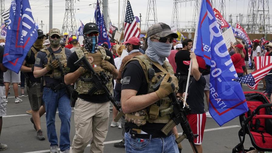 Militantes armados causan temor en Estados Unidos