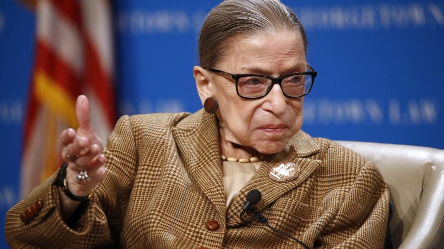 Ginsburg anuncia que tiene cáncer, no dejará Corte Suprema