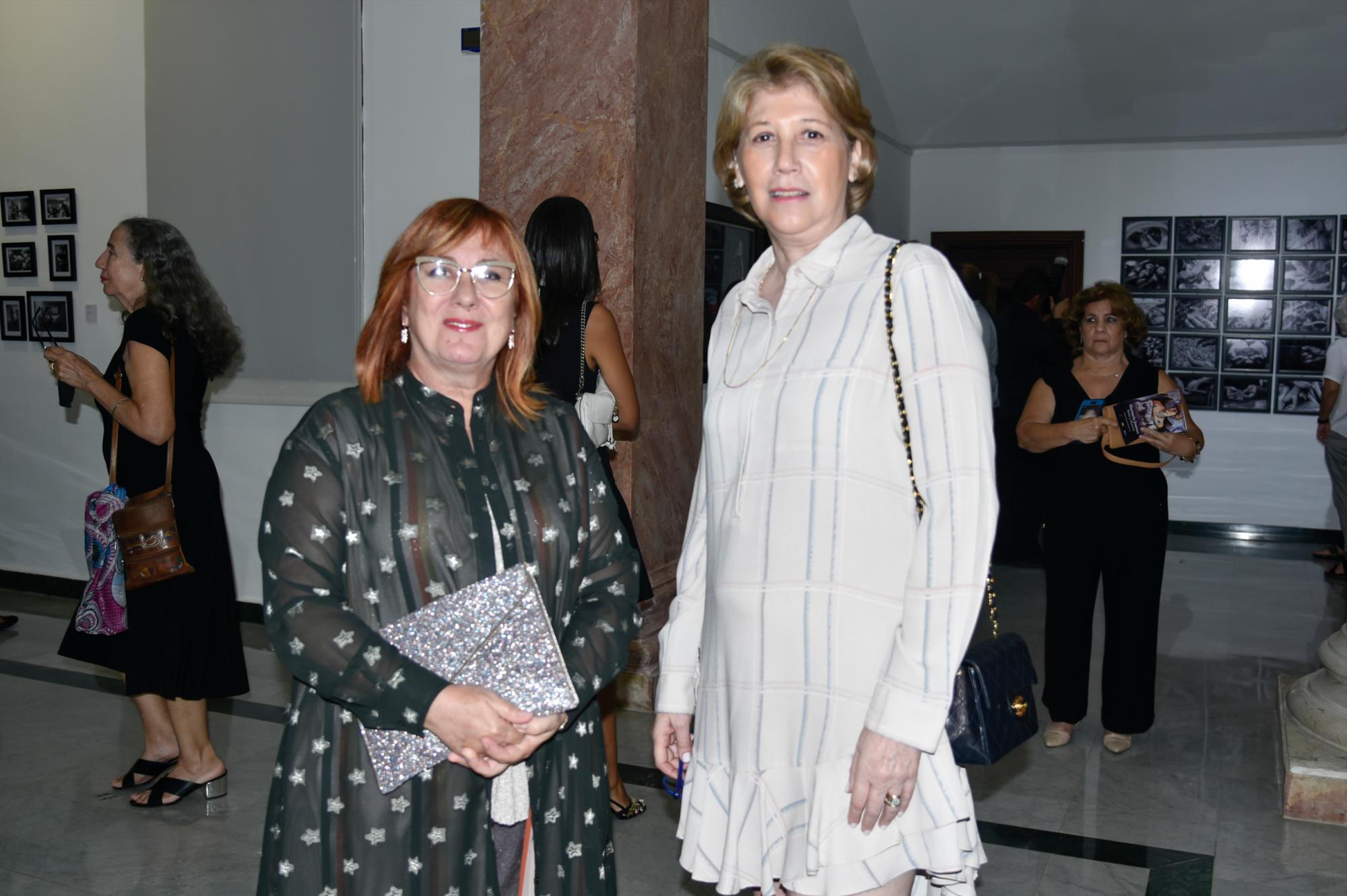Maríajose García y Mari Carmen Orizondo.