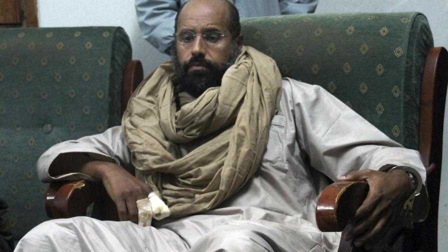 El hijo de asesinado dictador de Libia anuncia candidatura a la presidencia 