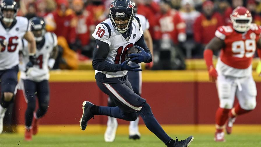 Fuente AP: Cardinals adquieren a DeAndre Hopkins en canje Fuente AP: Cardinals adquieren a DeAndre Hopkins en canje
