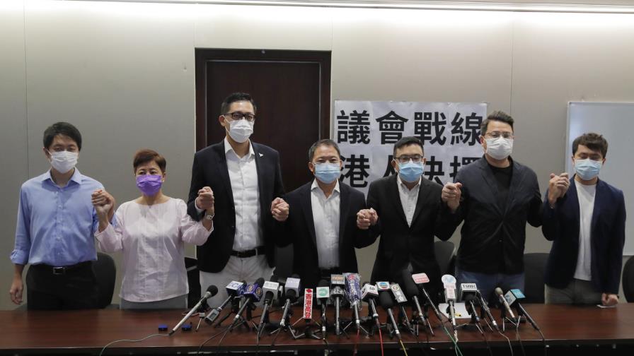 Hong Kong critica a EEUU por suspender tratados bilaterales Hong Kong critica a EEUU por suspender tratados bilaterales