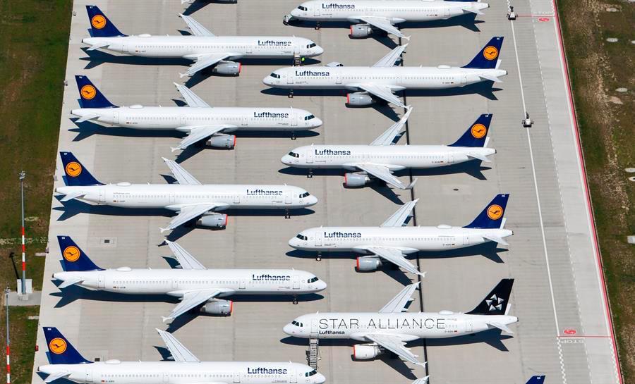 Lufthansa quiere que los pasajeros se hagan un test rápido antes de volar