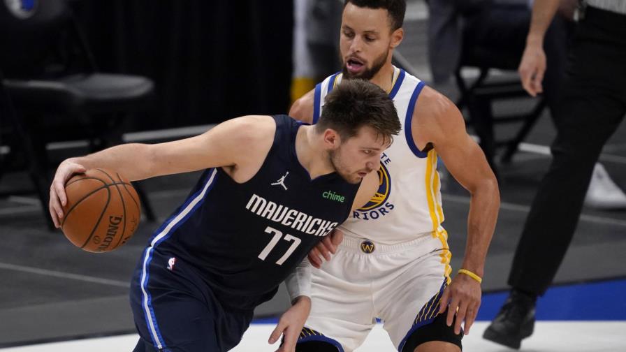 Doncic supera a Curry en duelo; Mavs se imponen a Warriors