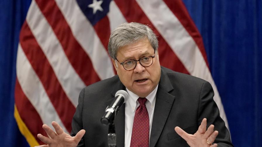 Trump: Barr dejará Departamento de Justicia antes de Navidad Trump: Barr dejará Departamento de Justicia antes de Navidad