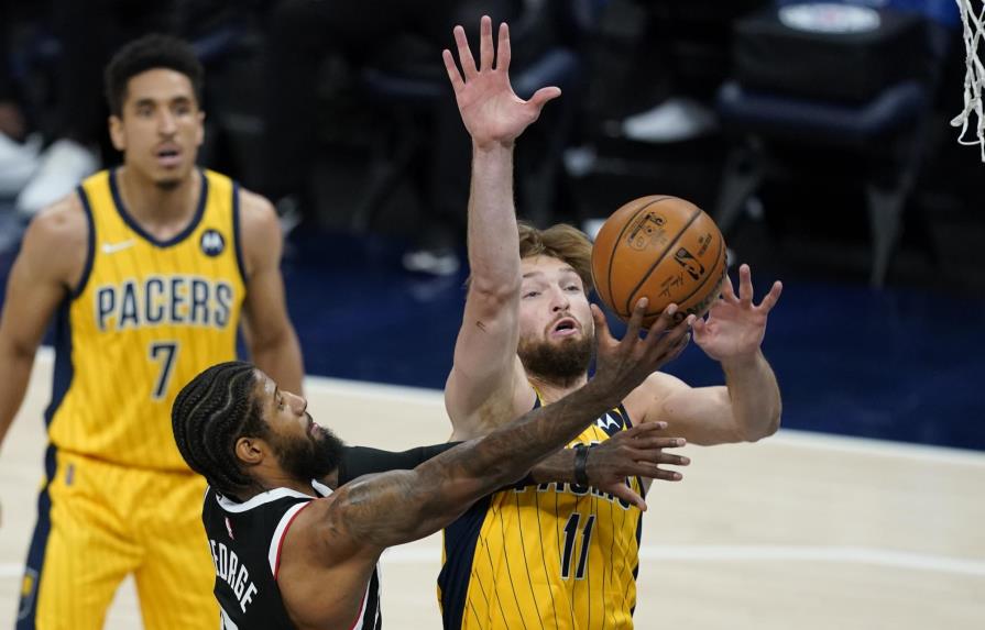 George domina a Pacers y Clippers hilan sexto triunfo