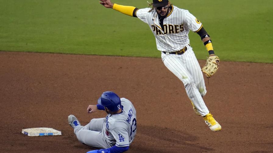 Seager jonronea en 12mo y Dodgers vencen por 11-6 a Padres