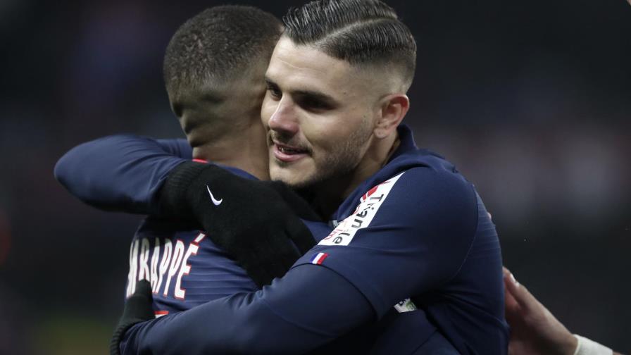 PSG, a semis de copa de Francia, con 3 de Icardi